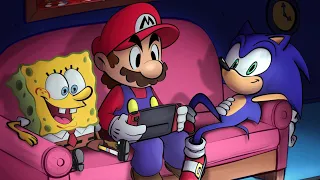 Sonic, Mario & "Pac-Man" Pasando el Rato | Mini Cómic-Dub | Legacy of CHAOS