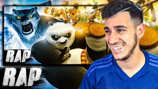 REACCIONANDO a 🐼 PO VS TAI LUNG 🐼 || EL VERDADERO GUERRERO DRAGÓN || KUNG FU PANDA || BYAKI