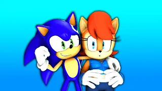 ROUND 2: Sonic & Sally Answer The Most FASCINATING Questions You GOT [ft. Pixelrush]