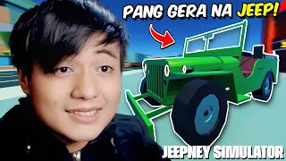 JEEPNEY SIMULATOR #01 - JEEP NA PANG ARMY ANG GINAMIT KO!