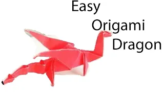 How to make an EASY origami DRAGON