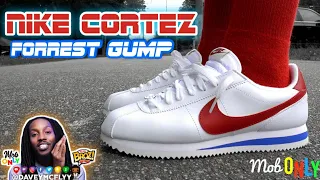 If MONDAY'S Was a sneaker... on foot Nike Cortez Forrest Gump in 4k Ultra HD
