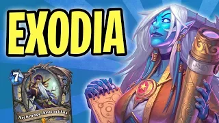 NEW Exodia Mage is ACTUALLY OVERPOWERED! | Stargazer Luna | The Boomsday Project | Hearthstone