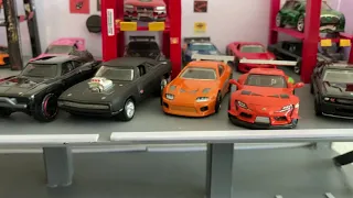 Fast and Furious garage - second display