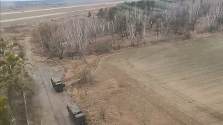 🔴Ukraine WAR CLIPS: Russian K 52 Alligator Engages Ukrainian Ground Forces Before Being Brought Down