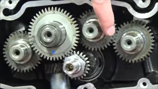 How to install and time Sportster Camshafts CLOSE UP VIEW! Same as Harley Davidson Sporty Ironhead