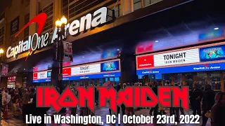 Iron Maiden Full Concert  w/ Remastered Audio | Capital One Arena, Washington DC | 10.23.2022