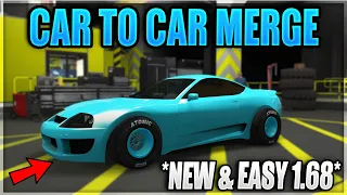 *NEW & EASY* GTA 5 CAR TO CAR MERGE GLITCH AFTER PATCH 1.68! 100% CONSISTENT METHOD! (XBOX/PS4)