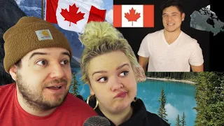 Geography Now - Canada | COUPLE REACTION VIDEO