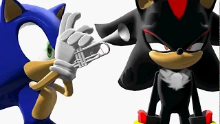 【MMD x SONIC】 Trumpet MEME / 煽りグルメレース