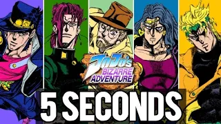 JoJo HFTF Characters in 5 Seconds