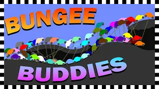 Colour Cars Bungee Buddies - Algodoo Car Race