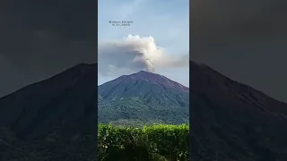 Gunung Kerinci Erupsi 06.11.2022