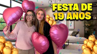 PREPARATIVOS PARA FESTA DE 19 ANOS DA MARIA!!