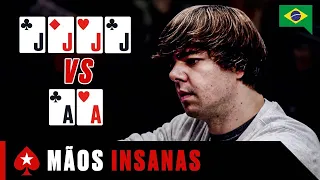 O Jogador de Poker mais PERIGOSO de Todos os Tempos ♠️ PokerStars Brasil