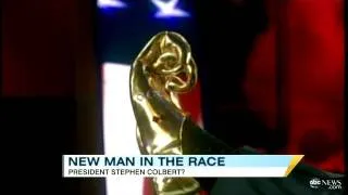 Your Voice, Your Vote: Stephen Colbert for President?