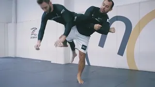 Marcelo Garcia: Single Leg & High Leg Trip to Back Control