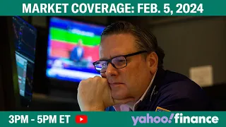 Stock market today: US stocks close lower as early rate cut hopes fade | February 5, 2024