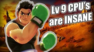 Level 9 CPU's are INSANE - Smash Bros Ultimate