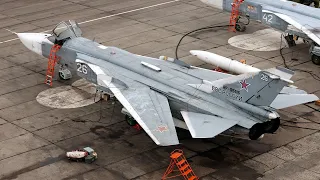 Su-24M All-weather Attack Interdictor Aircraft Russian Air Force