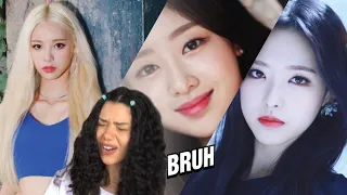 LOONA 'Love Letter' (JinSoul) + 'D-1' (Yves) + 'Rosy' (Olivia Hye) | REACTION!!