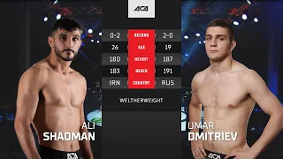 Али Шадман vs. Умар Дмитриев | Ali Shadman vs. Umar Dmitriev | ACA YE 40