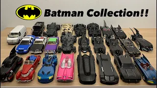 Jada Batman 1/24 scale Batmobile Collection!! 2024
