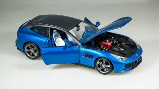 Review Ferrari GTC4Lusso by Bburago 1:24 customize