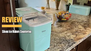 Silonn Ice Makers Countertop Review 2024 - Is It Worth The Money?