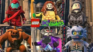 All Characters Unlocked Aquaman Movie Pack 2 in LEGO DC Super Villains