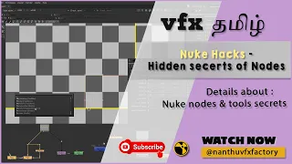 Secret of Nuke nodes | Transform vs Transform masked | Tamil vfx | Nantu VFX Factory #CGKalvi