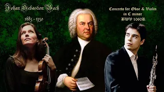 J.S. Bach - Concerto for Violin & Oboe  in C Minor, BWV 1060R / Janine Jansen & Ramon O. Quero (HQ)