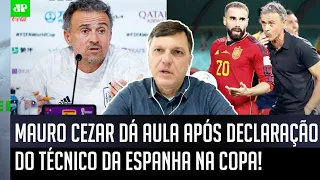 "É MUITA CARA DE PAU! NÃO TEM COMO ele..." Mauro Cezar DÁ AULA após FALA do técnico da Espanha!