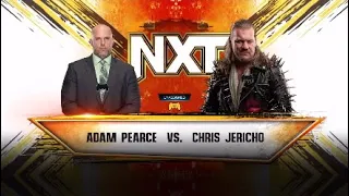 ADAM PEARCE VS CHRIS JERICHO | JUNE 4/4 (NXT) WWE 2K23