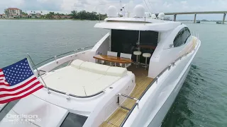 Lazzara 75LSX Yacht Walkthrough [$1,650,000]