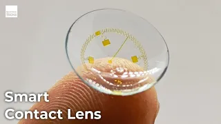 The World's First Soft Smart Contact Lens! #shorts