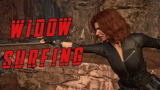 Widow Surfing (How to go fast as Black Widow) - Marvel's Avengers