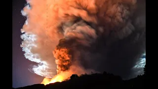 Violento parossismo al Cratere di Sud-Est dell'Etna - 22/23 Febbraio 2021