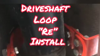 Driveshaft “re-“ install on my Plymouth Duster