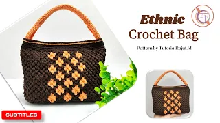 Ethnic Crochet Bag Tutorial Easy for Beginners | Crochet