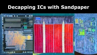 How to Decap ICs with Sandpaper