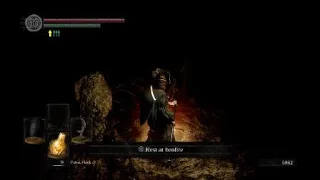 Dark Souls Remastered - Tomb of the Giants First Bonfire Path (no light)