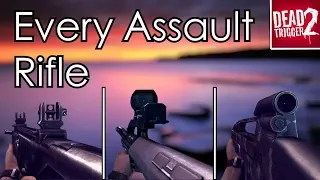 Every Assault Rifle In Dead Trigger 2 Mk10 Gameplay (Excluding Microtransactions)