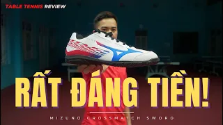 Đôi giày bóng bàn ĐÁNG TIỀN nhất mà bạn nên sở hữu! Mizuno Crossmatch Sword (TTR)