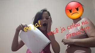 desafio do eu nunca com meu irmão e minha mãe!