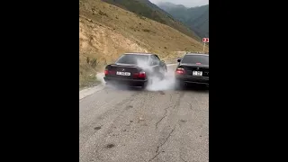 BMW e34 дрифт😈