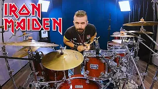 IRON MAIDEN - CAUGHT SOMEWHERE IN TIME | DRUM COVER | PEDRO TINELLO