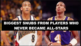 The 10 Biggest All-Time Snubs From Players Who Never Became An NBA All-Star