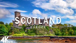 FLYING OVER SCOTLAND (4K UHD) - Relaxing Music Along With Beautiful Nature Videos - 4K Video HD