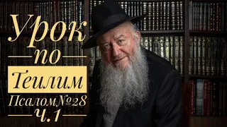 Урок по Теилим (Псалом№28 ч.1)| Царь Давид | раввин Элиягу Эссас